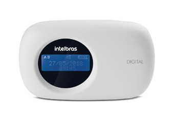 Teclado com LCD para centrais de alarme